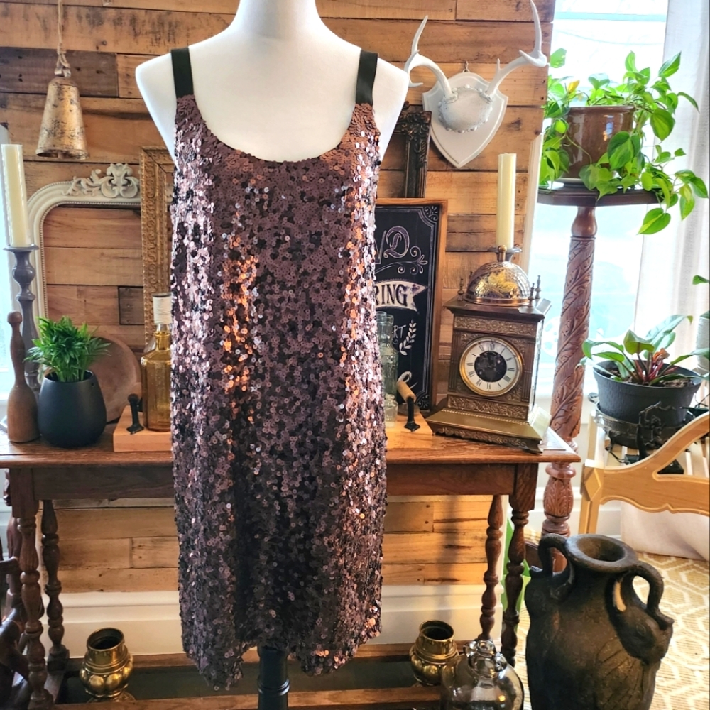 Theory Sequin Mini Dress